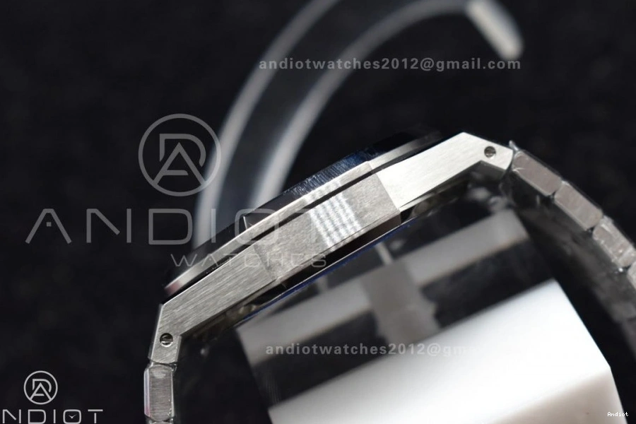 APSF 41mm Bracelet 15500 Dial Super on Black 1:1 A4302 SS SS Clone Oak Best Royal Edition Textured 1106